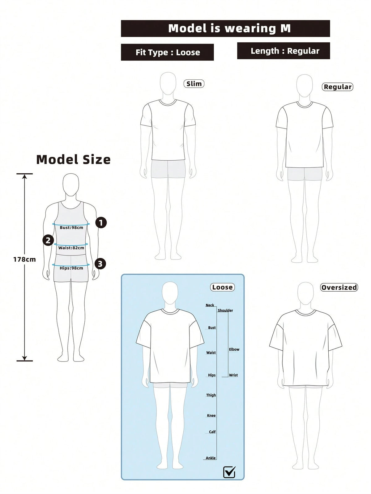 HIMLAND Men'S Casual Fish Graphic Print Loose Drop Shoulder Crew Neck Short Sleeve T-Shirt, White Funny Oversized Beach Tee, Summer Vacation Gifts, Football