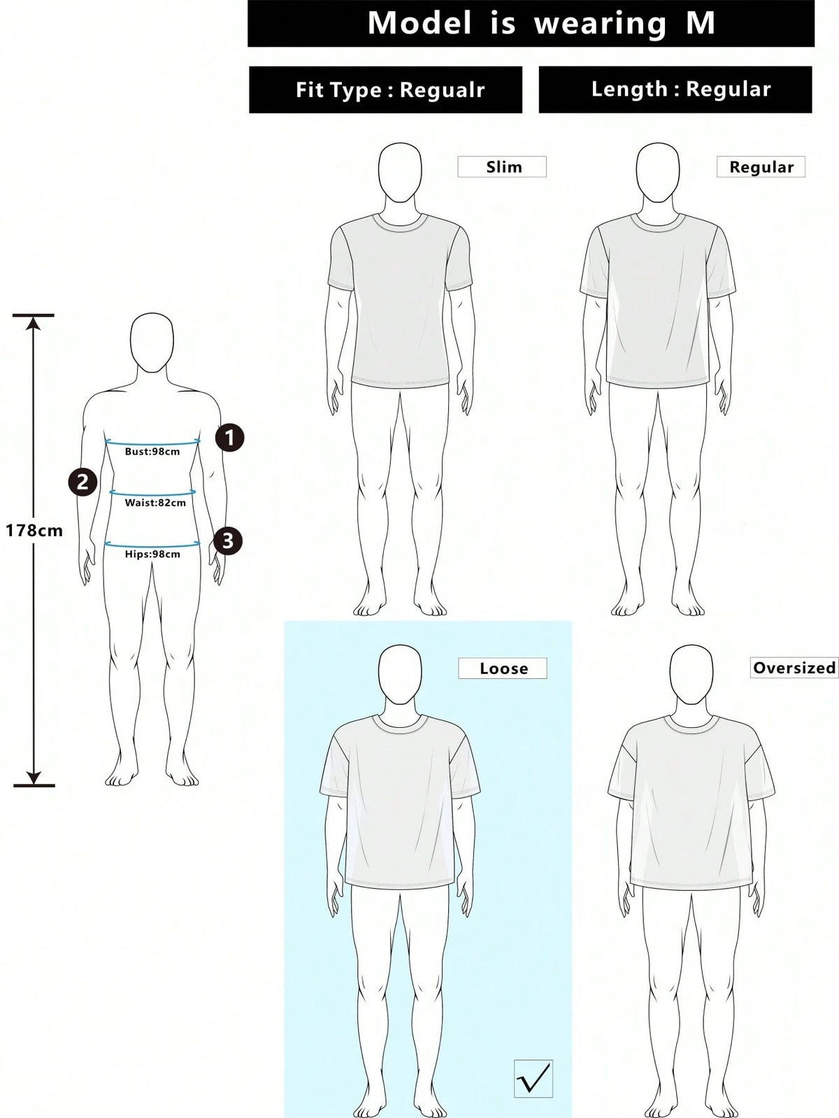 Stonegrade Men'S Casual Letter Print Loose Drop Shoulder T-Shirt, Summer