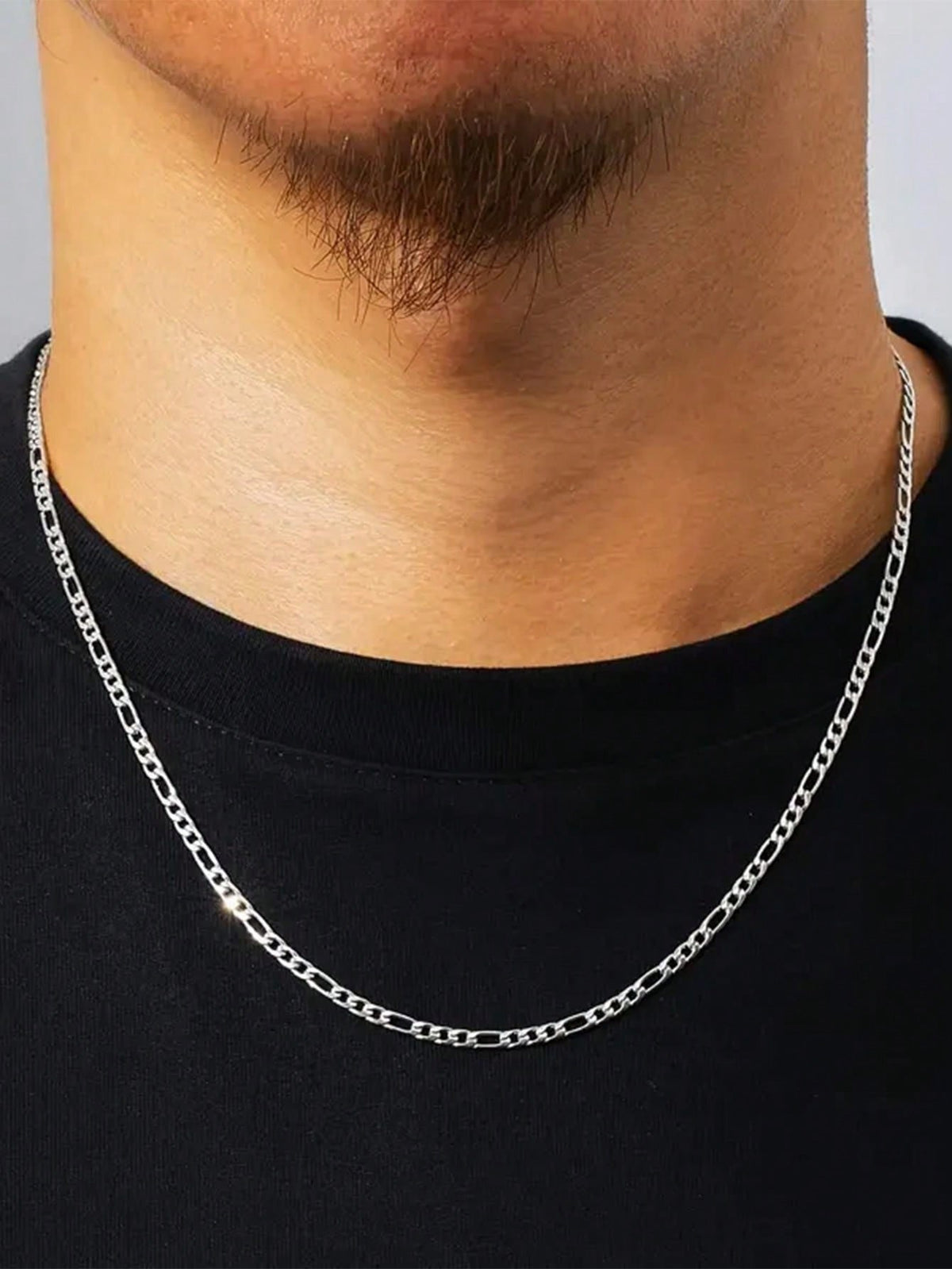 Stainless Steel NK Chain Men'S Necklace Women'S Hiphop European and American Style Necklace