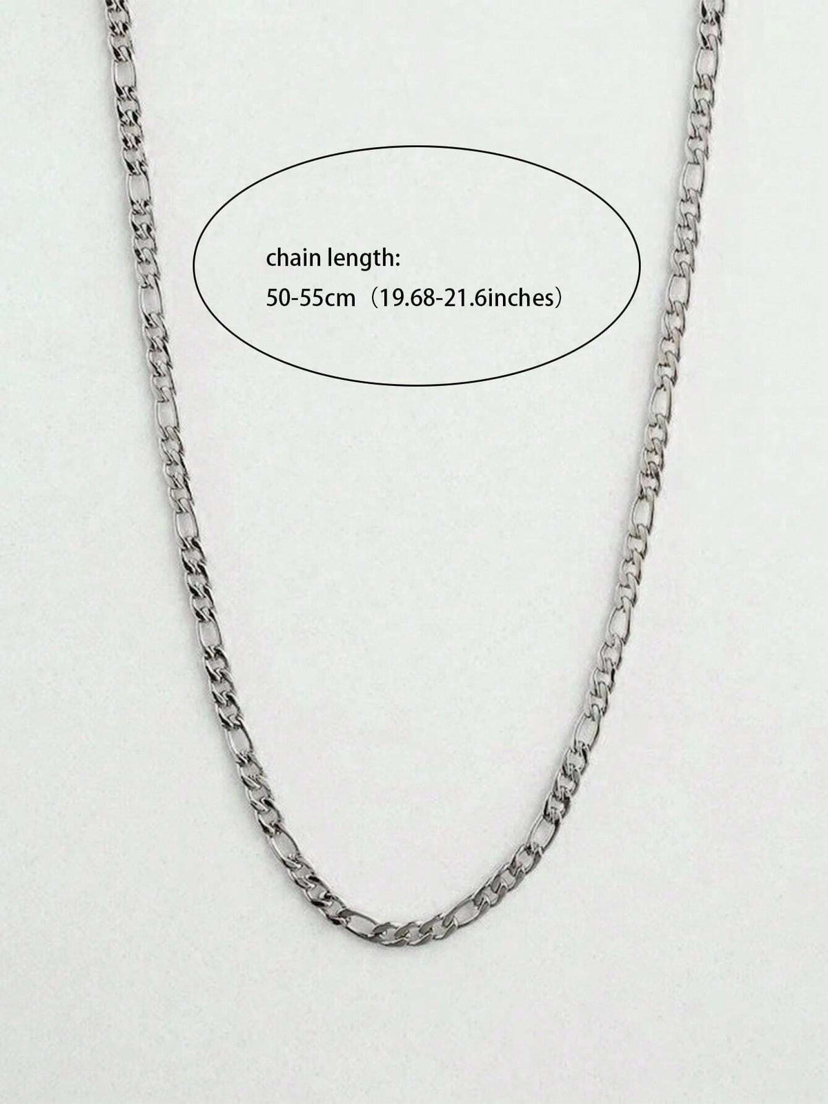 Stainless Steel NK Chain Men'S Necklace Women'S Hiphop European and American Style Necklace
